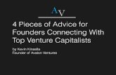 3 Pieces of Advice For Founders Connecting With Top Venture Capitalists
