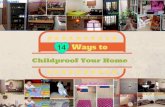 14 ways to childproof your home