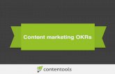 Content marketing OKRs