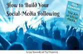 How to Build A Social Media Following Like Guy Kawasaki
