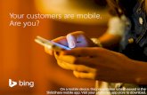 Your Customers Are Mobile - Are You?