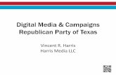 Vincent Harris: Digital Media & Campaigns