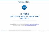 I 5 trend del digital direct marketing nel 2015