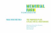 Memorial Park Tomorrow March 2015