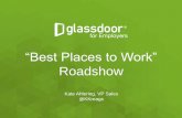 Glassdoor GDRoadshow Overview: Kate Ahlering