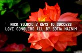 Nick Vujicic 7 Keys To Success