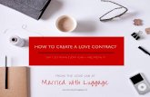 How to Create an Annual Love Contract (or, Why Your Relationship Should Have a Yearly Renewal)