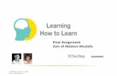 Final Assignment, Learning How to Learn, Coursera