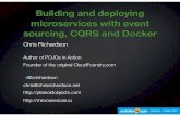 Building and deploying microservices with event sourcing, CQRS and Docker (Melbourne microservices meetup 2015)