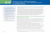 Chapter 23 performance measurement  compensation  and multinational considerations