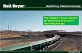 Rail-Veyor® Best Bulk Material Handling Solution for Mining, Aggregate, Construction