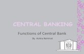 Central Banking Functions & dept.