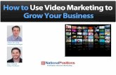 How to Use Video Marketing to Grow Your Business