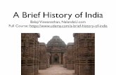 A Brief History of India.