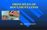 Principles of  Documentation