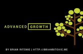 Advanced Growth Marketing 101 by Brian Ritchie