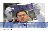 Q1 2015 RESULTS by sanofi