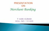 Merchant banking & case study analysis