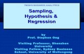 Tbs910 sampling hypothesis regression