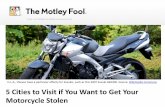 Motorcycle thefts slideshare