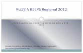 RUSSIA BEEPS Regional 2012