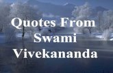 Quotes of Swami Vivekananda