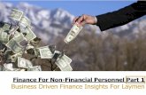 Finance for non financial personnel - part 1