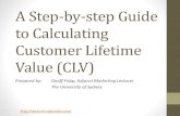 A step by-step guide to calculating customer lifetime value