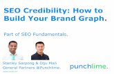 SEO Credibility: How to Build Your Brand Graph - Punchlime Hangout on Air - January 8th, 2014
