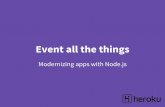 App modernization and evented architectures with Node.js