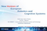 [H2020] New Horizon of European Robotics and Cognitive Systems