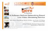 A Software Defined Networking Based Live Video Streaming Service