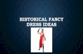 Historical Fancy Dress Ideas