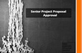 Senior project proposal approval