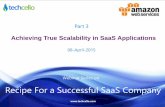 Webinar How to Achieve True Scalability in SaaS Applications