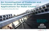 An Investigation of Features and Functions of Smartphone Applications for Hotel Chains