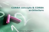Corba concepts & corba architecture