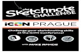 iCON Prague sketchnote challenge