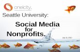 Seattle University 2010 Social Media Presentation