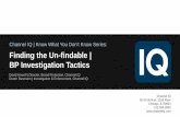 Channel IQ Webinar: Finding the Un-Findable | Brand Protection Seller Investigation Tactics
