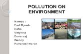 Pollution on environment (Hardworking Aviators)