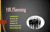Presentation on HR Planning