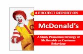 research on promotional strategies of McDonalds