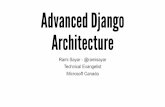 Scalable Django Architecture
