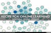 2012 - Online Learning Recipe