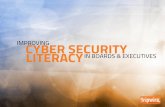 Improving Cyber Security Literacy in Boards & Executives