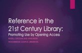 Reference in the  21st century library
