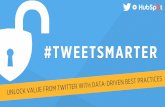 #TweetSmarter with Data-Driven Insights from Twitter and HubSpot