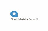 Scottish Arts Council - Demo Fund