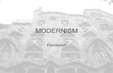 Modernism. Revision